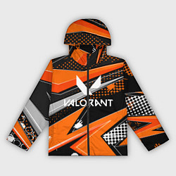 Ветровка с капюшоном женская Valorant, цвет: 3D-черный