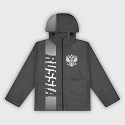 Ветровка с капюшоном женская Russia, цвет: 3D-черный