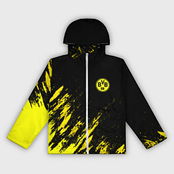 Ветровка с капюшоном женская BORUSSIA, цвет: 3D-белый