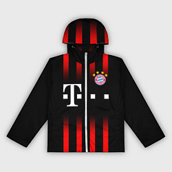 Ветровка с капюшоном женская FC Bayern Munchen, цвет: 3D-белый