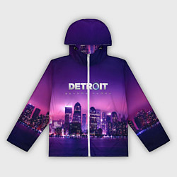 Ветровка с капюшоном женская Detroit Become Human S, цвет: 3D-белый