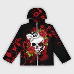 Женская ветровка Череп и змея