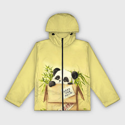 Ветровка с капюшоном женская Заказывали Панду? ?, цвет: 3D-черный