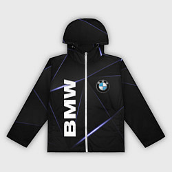 Ветровка с капюшоном женская BMW, цвет: 3D-белый