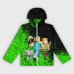 Женская ветровка Minecraft