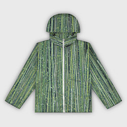 Женская ветровка Зеленый бамбук