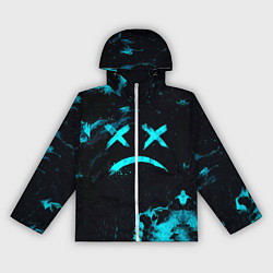 Ветровка с капюшоном женская Lil Peep, цвет: 3D-белый