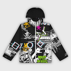 Ветровка с капюшоном женская Watch Dogs, цвет: 3D-белый