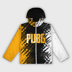 Ветровка с капюшоном женская PUBG, цвет: 3D-белый