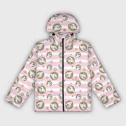 Ветровка с капюшоном женская Tom and Jerry, цвет: 3D-черный