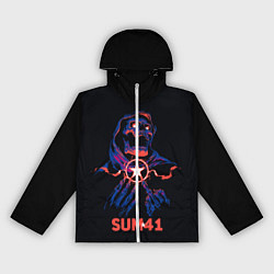 Женская ветровка Sum 41 череп