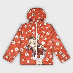 Ветровка с капюшоном женская GENSHIN IMPACT, цвет: 3D-белый