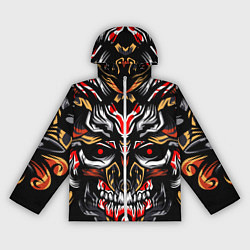 Ветровка с капюшоном женская Dark Knight, цвет: 3D-белый