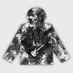 Ветровка с капюшоном женская The Beatles, цвет: 3D-черный