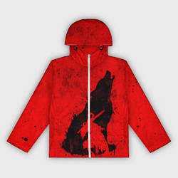 Ветровка с капюшоном женская DARK SOULS ТЁМНЫЕ ДУШИ, цвет: 3D-белый