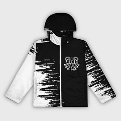 Ветровка с капюшоном женская Radiohead, цвет: 3D-белый