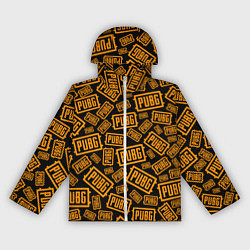 Ветровка с капюшоном женская PUBG ПАБГ УЗОР, цвет: 3D-белый