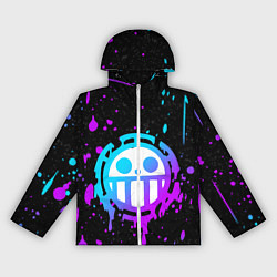 Ветровка с капюшоном женская ONE PIECE ВАН ПИС НЕОН, цвет: 3D-белый