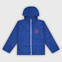 Ветровка с капюшоном женская Выездная форма Сборной Англии, цвет: 3D-белый