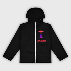 Ветровка с капюшоном женская STARBOY - The Weeknd, цвет: 3D-белый