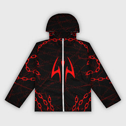 Ветровка с капюшоном женская SUKUNA ИТАДОРИ, цвет: 3D-белый