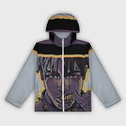 Ветровка с капюшоном женская NUMB XXXTENTACION Z, цвет: 3D-белый