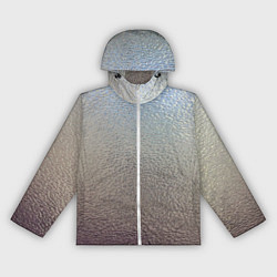 Ветровка с капюшоном женская Металликскин, цвет: 3D-белый