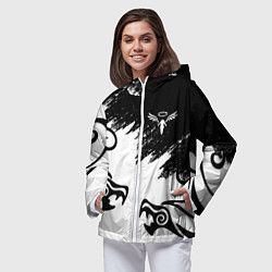 Ветровка с капюшоном женская ТОКИЙСКИЕ МСТИТЕЛИ ВАЛЬГАЛЛА, цвет: 3D-белый — фото 2
