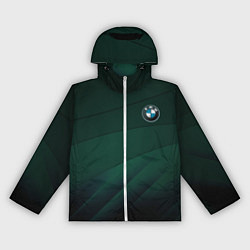 Ветровка с капюшоном женская GREEN BMW, цвет: 3D-белый