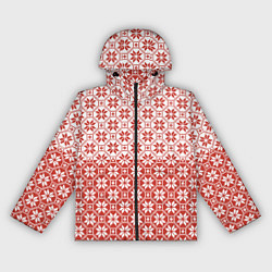 Ветровка с капюшоном женская Алатырь Славянский Символ, цвет: 3D-черный