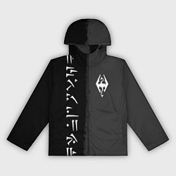 Ветровка с капюшоном женская THE ELDER SCROLLS SKYRIM FUS RO DAH, цвет: 3D-черный