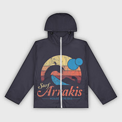 Ветровка с капюшоном женская Дюна Арракис, цвет: 3D-белый