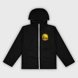 Ветровка с капюшоном женская GOLDEN STATE WARRIORS BLACK STYLE, цвет: 3D-белый