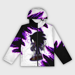 Ветровка с капюшоном женская SONIC DARK СОНИК, цвет: 3D-черный