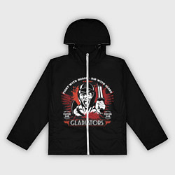 Ветровка с капюшоном женская GLADIATORS, цвет: 3D-белый