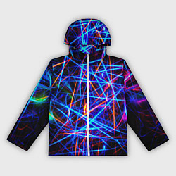 Женская ветровка NEON LINES Glowing Lines Effect