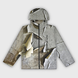 Ветровка с капюшоном женская Underground 2057, цвет: 3D-черный