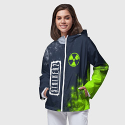 Ветровка с капюшоном женская STALKER 2 Краски 7, цвет: 3D-белый — фото 2
