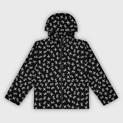 Ветровка с капюшоном женская SEX Секс, цвет: 3D-черный