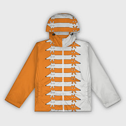 Ветровка с капюшоном женская Лисицы Foxes, цвет: 3D-белый