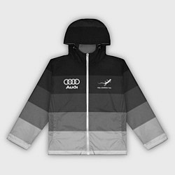 Женская ветровка Audi, Ауди Серый градиент