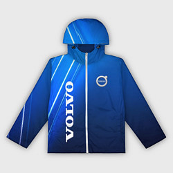 Ветровка с капюшоном женская Volvo Sport Auto, цвет: 3D-белый