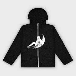 Ветровка с капюшоном женская Ищи Меня На Луне Фараон Pharaoh, цвет: 3D-белый