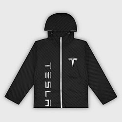 Ветровка с капюшоном женская TESLA - ТЕСЛА КАРБОН И МЕТАЛЛ, цвет: 3D-белый