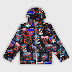 Ветровка с капюшоном женская POPPY PLAYTIME - РАЗНЫЙ ХАГГИ ВАГГИ, цвет: 3D-белый