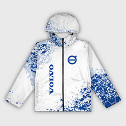 Ветровка с капюшоном женская Volvo - Auto sport, цвет: 3D-черный