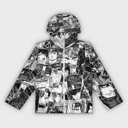 Ветровка с капюшоном женская Berserk pattern, цвет: 3D-белый