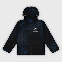Ветровка с капюшоном женская Lexus лексус, цвет: 3D-черный