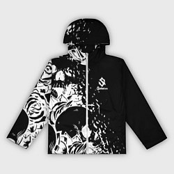 Женская ветровка Sabaton - сабатон черепа