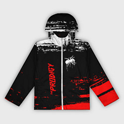 Ветровка с капюшоном женская The prodigy : дарование, цвет: 3D-белый